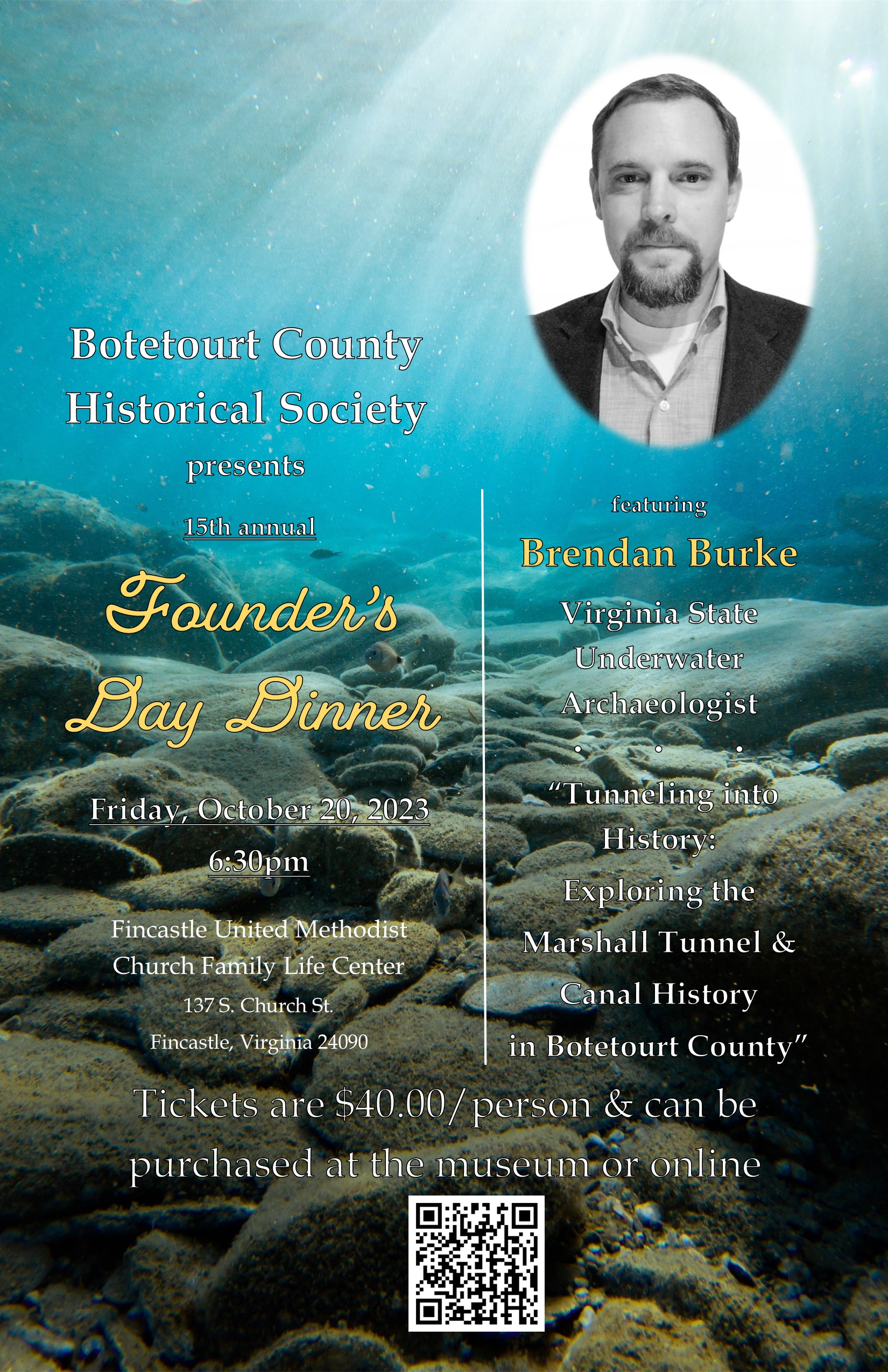 Botetourt County Historical Society -  Tunneling into History: Exploring the Marshall Tunnel & Canal History in Botetourt County